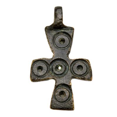 Eastern Roman Five Wounds of Christ cross