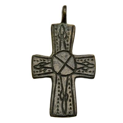 7th - 11th Century Byzantine bronze cross