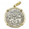 1430-1431 King Henry VI groat in gold pendant