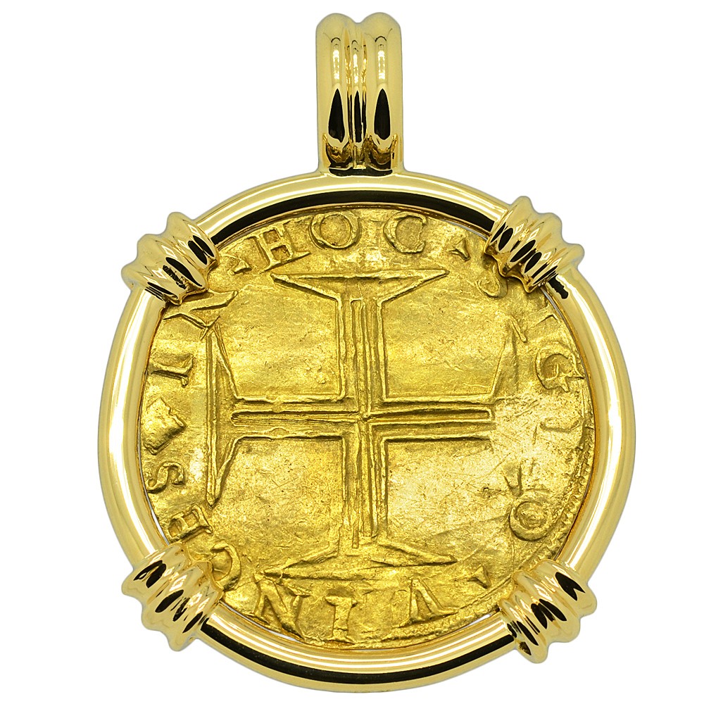 Rare 16th Century Portuguese Cruzado Necklace